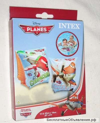 Нарукавники для плавания Самолеты Disney Planes Intex