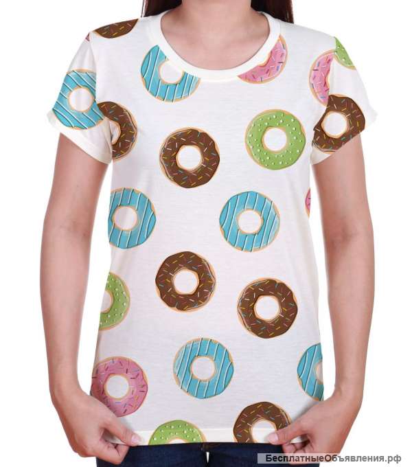 Футболка Miobi WhiteDonuts