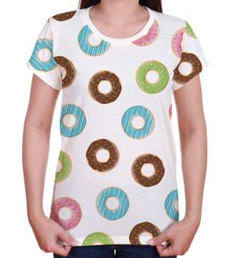 Футболка Miobi WhiteDonuts