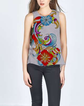 Майка Miobi GrayFlower