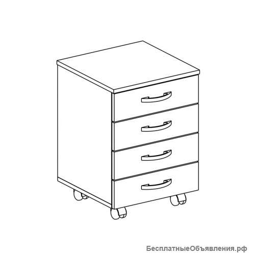 Тумба выкатная ТВ-6