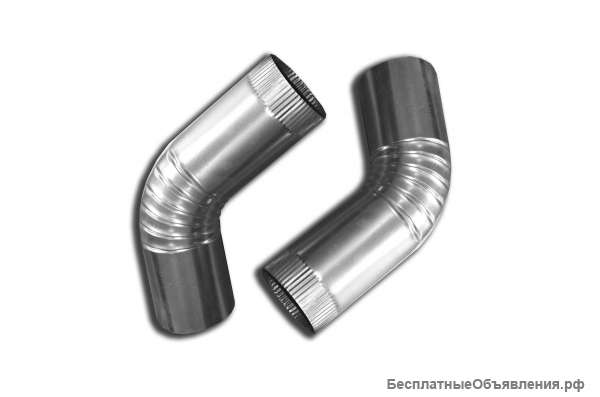 Водосточное колено оцинкованное Д 220 мм