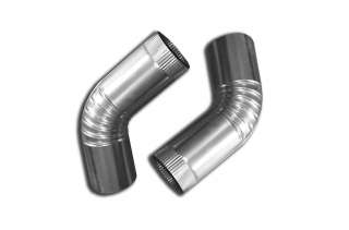 Водосточное колено оцинкованное Д 220 мм