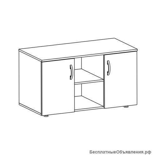 Тумба для оргтехники ТО-2