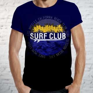 Модная мужская футболка MIOBI Surf Club
