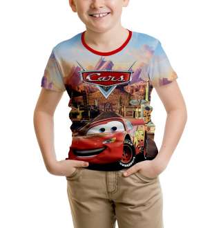 Футболка с принтом для мальчика MIOBI Cars
