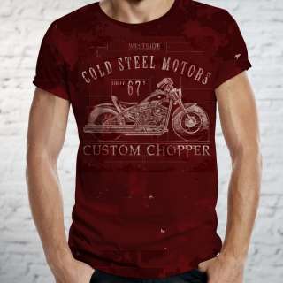 Модная мужская футболка MIOBI Custom Chopper