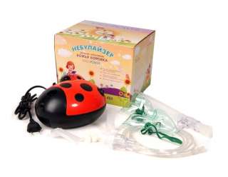 Ингалятор ER-404 Божья коровка, небулайзер детский торговой марки Ergopower