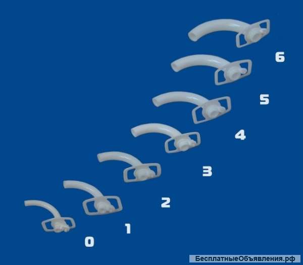 Трубка трахеотомическая пластмассовая