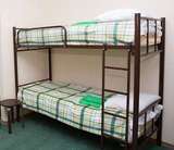 Кровати двухъярусные, односпальные на металлокаркасе для хостелов, гостиниц, рабочих, общежити и.т.д