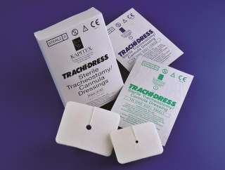 Повязка стерильная для ухода за трахеостомой Большая TR DRE 0002