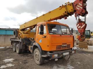 Автокран КС-35714К "Ивановец" на базе КАМАЗ, 2004 г