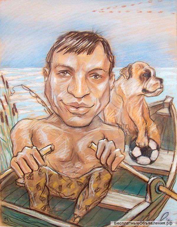 Художник на празднике