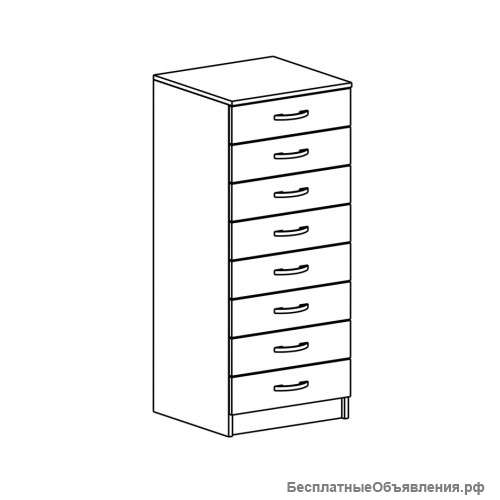 Шкаф картотечный ШКД-3.1