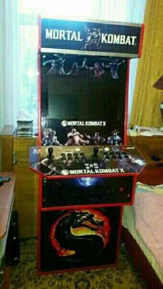 Аркадный автомат Mortal Kombat X hyperspin