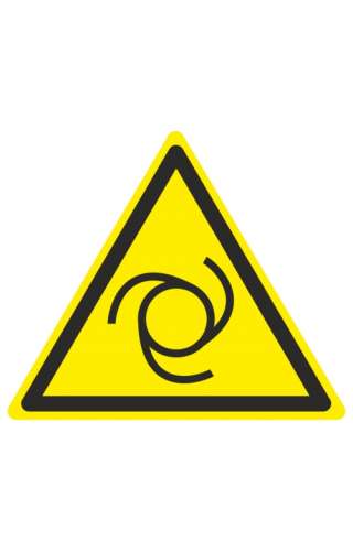 Знак «Внимание.Автоматическое включение (запуск) оборудования