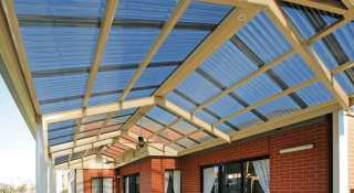 Поликарбонатный профилированный лист МП-20х1100 (Россия)