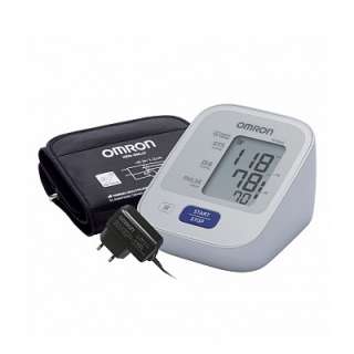 Тонометр Omron М2 Basic c адаптером + универсальная манжета 22-42см (HEM-7121-ALRU)