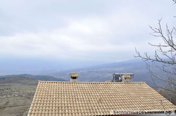 Алушта с.Лучистое продажа участка с панорамным видом.