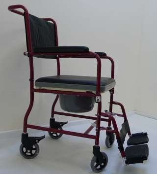 Кресло-коляска с санитарным оснащением для инвалидов CCWC01 (Армед FS692)