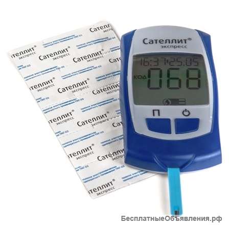 Глюкометр "ПКГ-03" Сателлит Экспресс