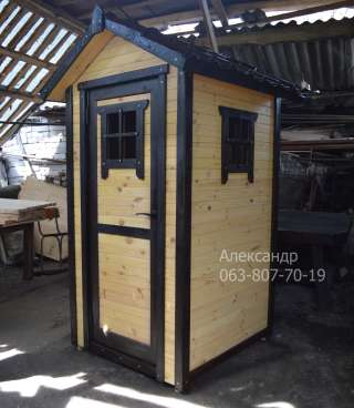 Деревянный туалет ( дачный ) 1