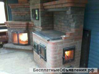 Кирпичные печи и камины кладу