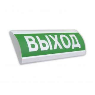 ЛЮКС-24 НИ “Выход” Оповещатель охранно-пожарный световой (табло)