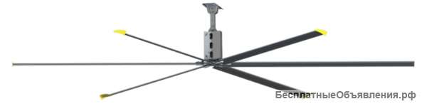 Промышленный потолочный вентилятор Wa-Co HVLS GF4800