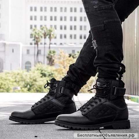 Черный Atlas Boot Американские кроссовки