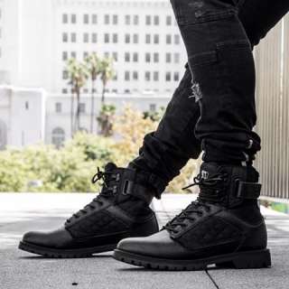 Черный Atlas Boot Американские кроссовки