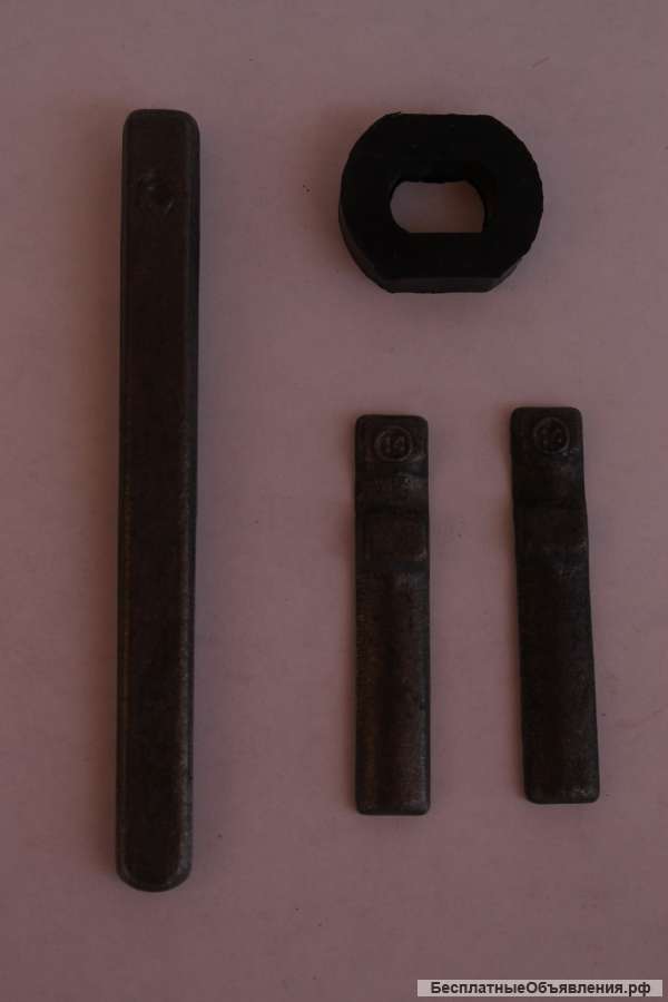 Комплект из пяти камнекольных клиньев D14 L125 мм