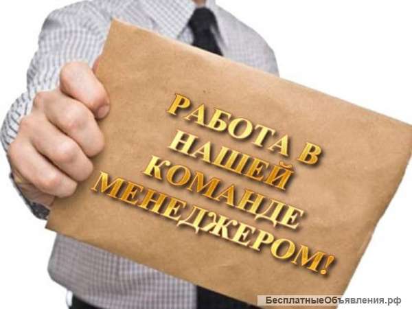 Менеджер (можно без опыта)