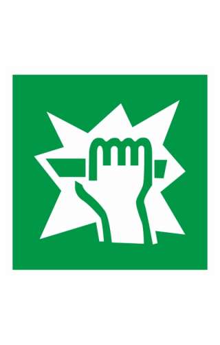 Знак “Для доступа вскрыть здесь” ( E 17 )