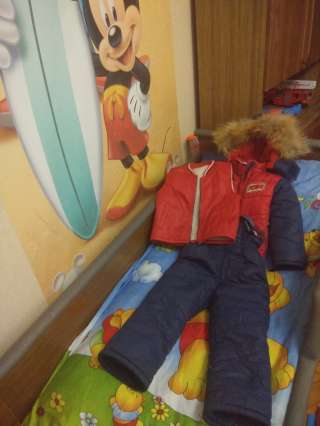 Зимний комбинезон тройка