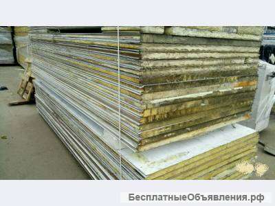 Бу сэндвич панели с демонтажа ппу 80 мм