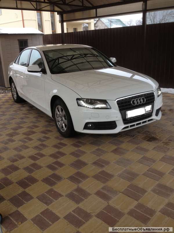 Audi A4 IV (B8) 2011 г. пробег 34047 км