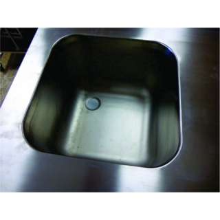 Мойка глубокая одночашечная нерж