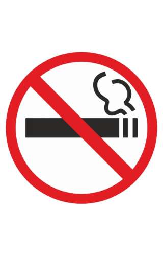 Знак “Запрещается курить” ( P 01 )
