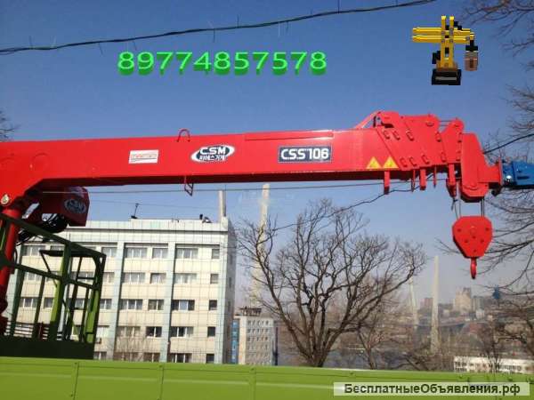 Запчасти на крановую установку CSS 106. CSS 186