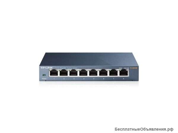 TL-SG108 Коммутатор 8-портовый