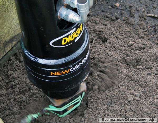 Бур (гидробур) на экскаваторы и погрузчики