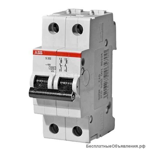 S202 C2 (2CDS252001R0024) Автоматический выключатель