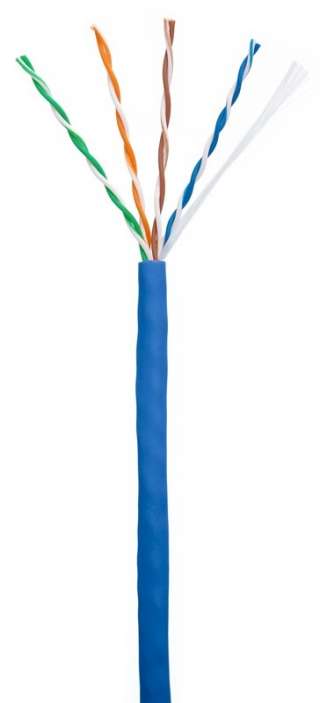U/UTP 4pair, Cat5e, In, PVC (EC-UU004-5E-PVC-BL) Кабель «витая пара» (LAN) для структурированных сис