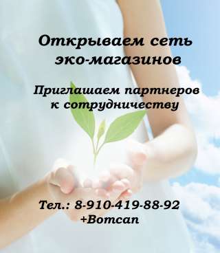 Работа на основе эко-товаров