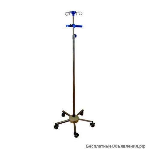 Штатив для вливаний на колесах 007