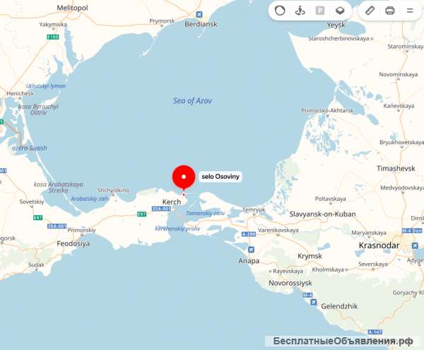 Земельные участки по 5, 10 соток на побережье Азовского моря, Крым