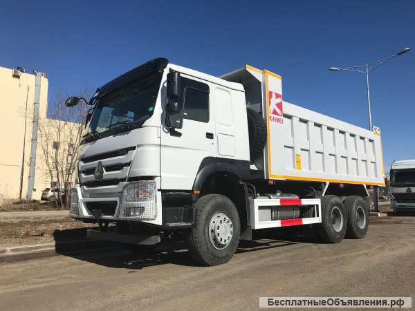 Самосвал HOWO 6x4 HW76 рестайлинг ZZ3327N3847E