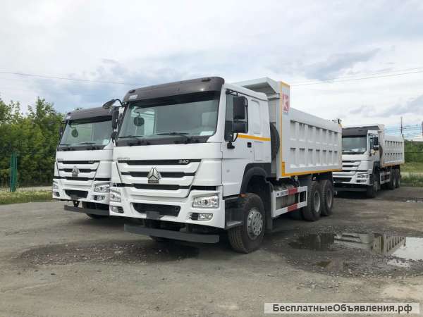 Самосвал HOWO 6x4 HW76 рестайлинг ZZ3327N3847E