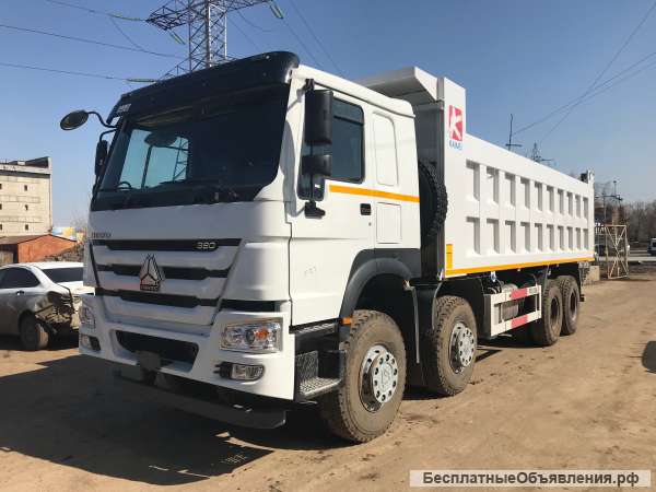 Самосвал HOWO 8x4 HW76 рестайлинг ZZ3407S3867E